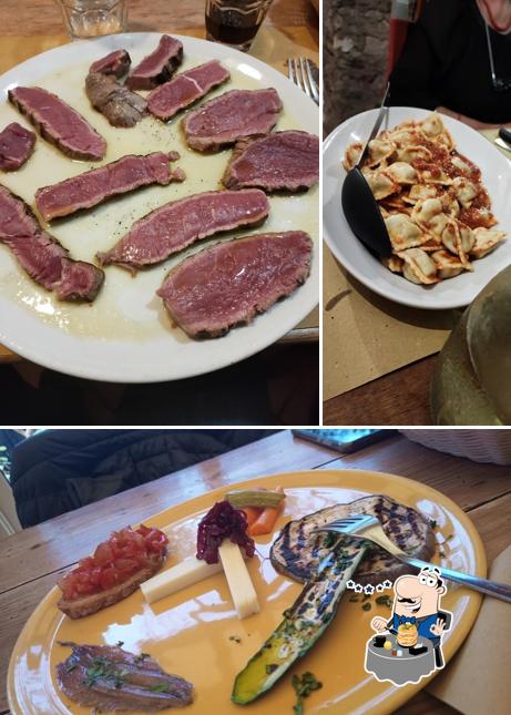 Platti al Trattoria Sei Ponti