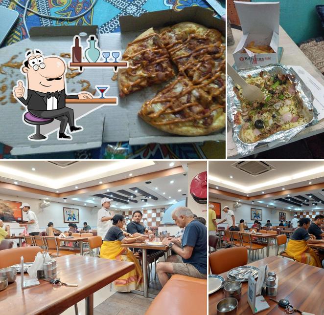 Rominus Pizza And Burger is distinguished by interior and food