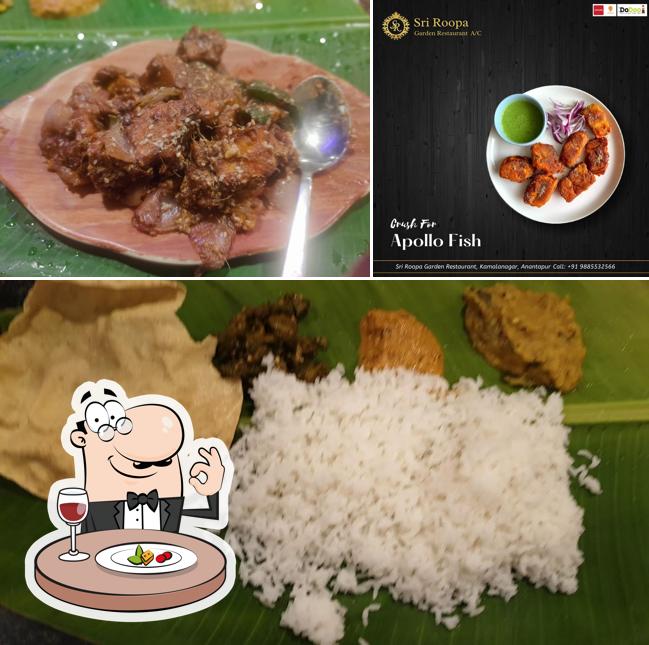 Food at Sri Roopa Multicuisine Restaurant Anantapur