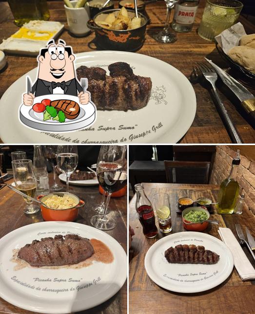 Bife em Giuseppe Grill