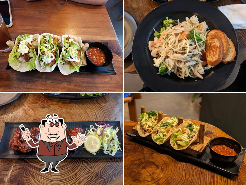 Food at The Press Cafe