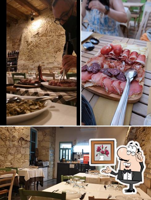 Gli interni di Trattoria Macelleria Vivarelli