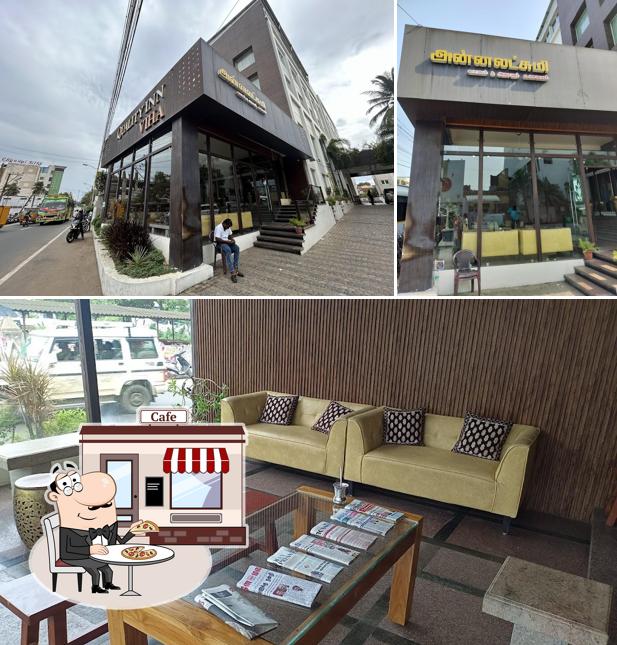 Check out how Annalakshmi Restaurant looks outside