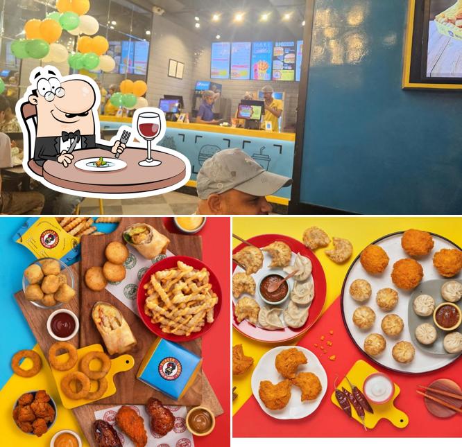 Food at Burger Singh