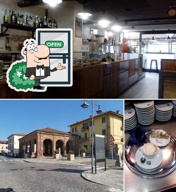 La esterno e bevanda del ristorante