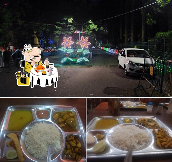 The picture of food and exterior at Nizam Palace Restaurant