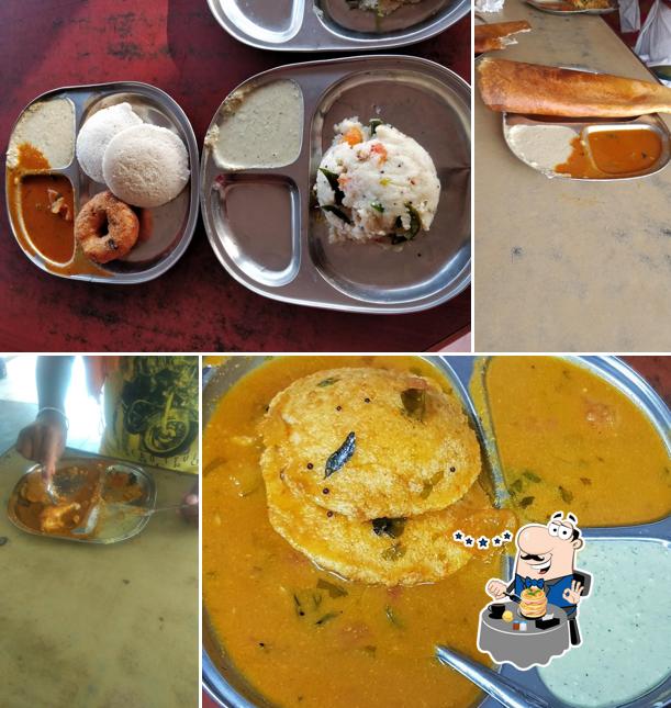 Meals at Mantralayam Prakash Tiffin Room