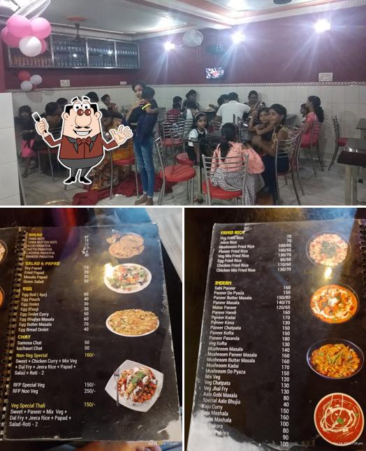 The restaurant's food and interior