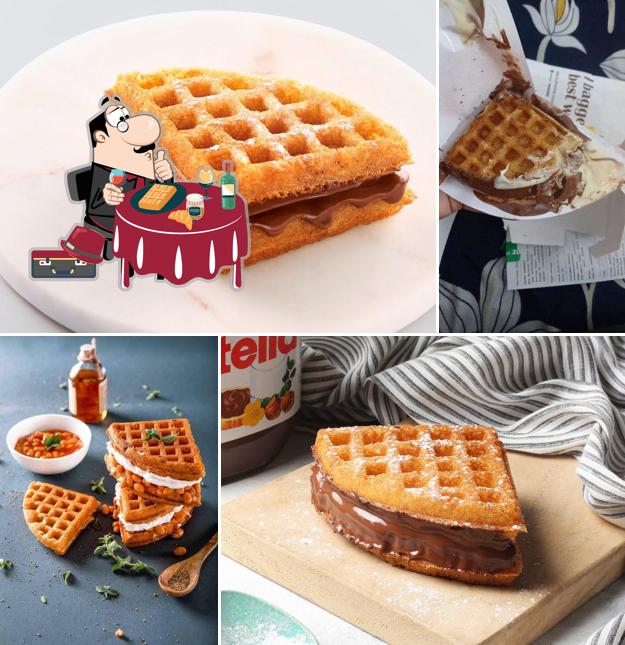 Waffles at The Belgian Waffle Co