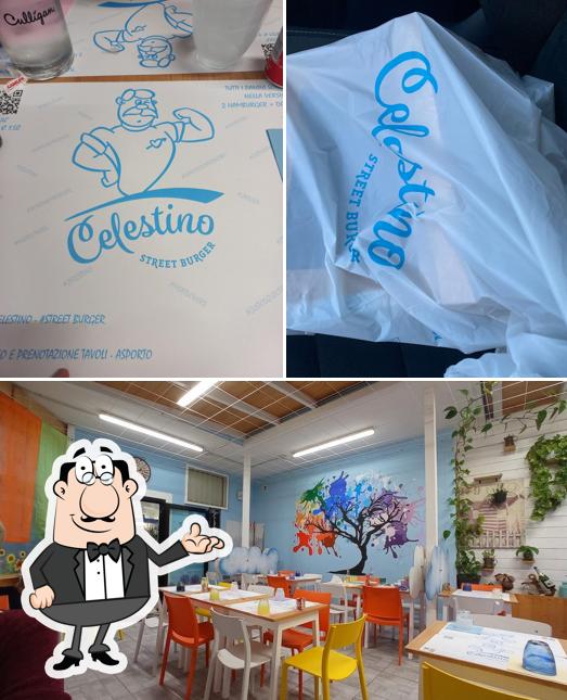 La foto di interni e bevanda da Celestino Street Burger