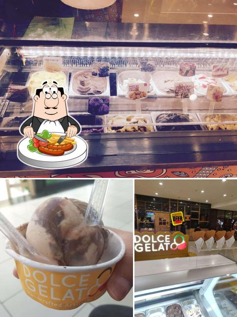 Food at Dolce Gelato
