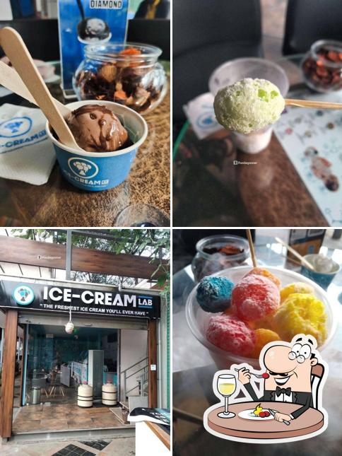 Food at Ice Cream Lab