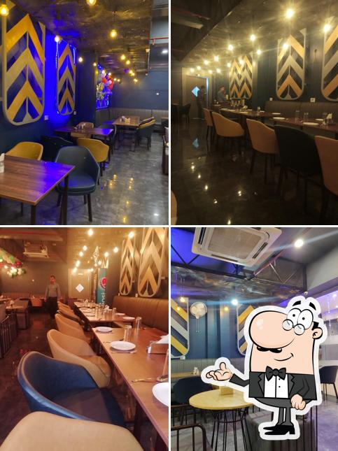 The interior of Ornate Restaurant-Banquet-Game Zone