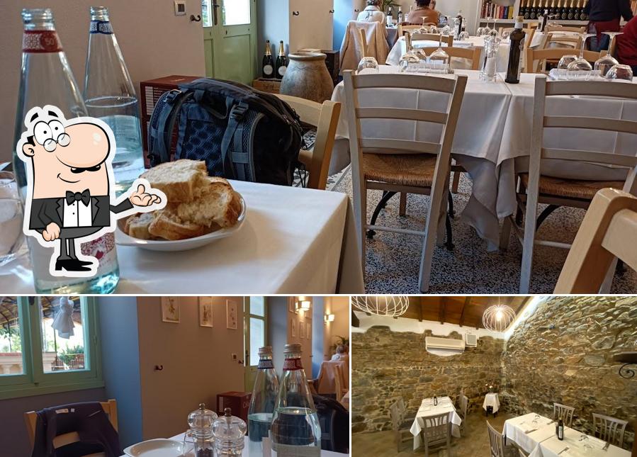 Gli interni di Osteria 1808