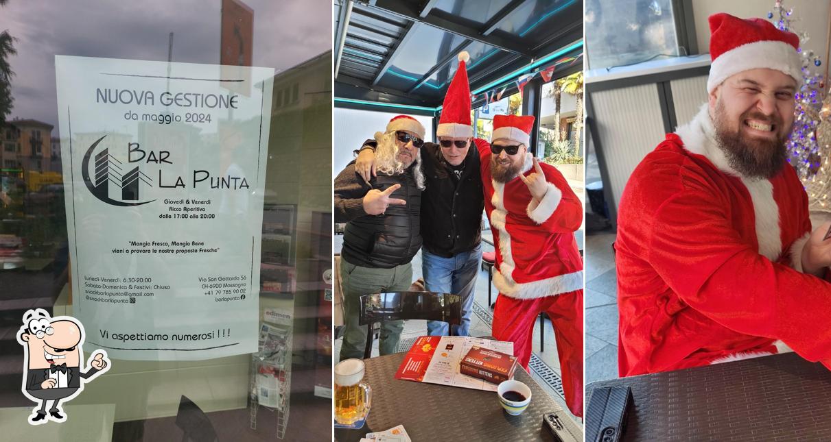 Gli interni di Bar La Punta