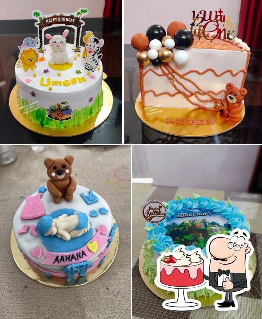 Delicious cake's by sunaina The cake's and baking school(iso and govt certified)