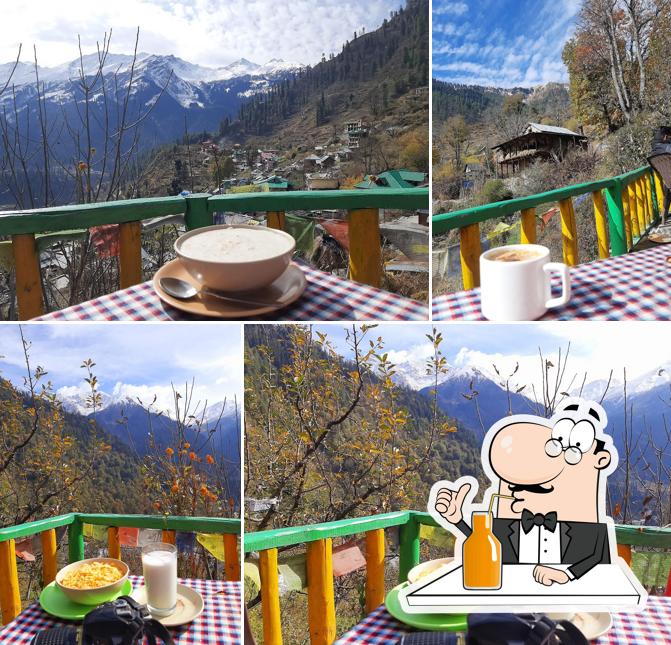 Enjoy a drink at Dev Dhaba