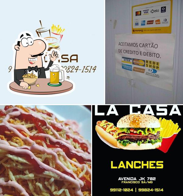 Lá casa lanches