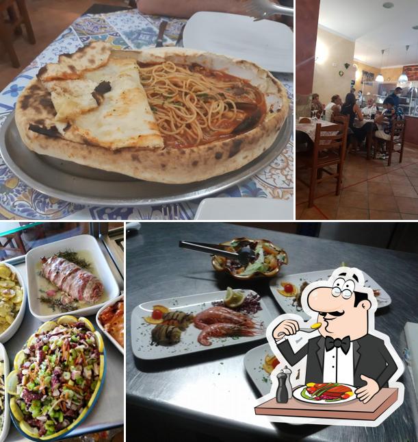 Cibo al Pizzeria Trattoria "La locanda del re"