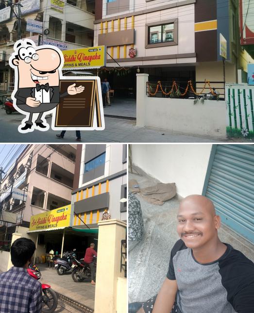 The exterior of Sri Siddhi Vinayaka Tiffins&Meals