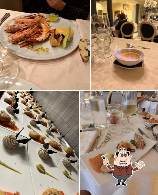 Creme brulee al Ristorante l'Anfiteatro