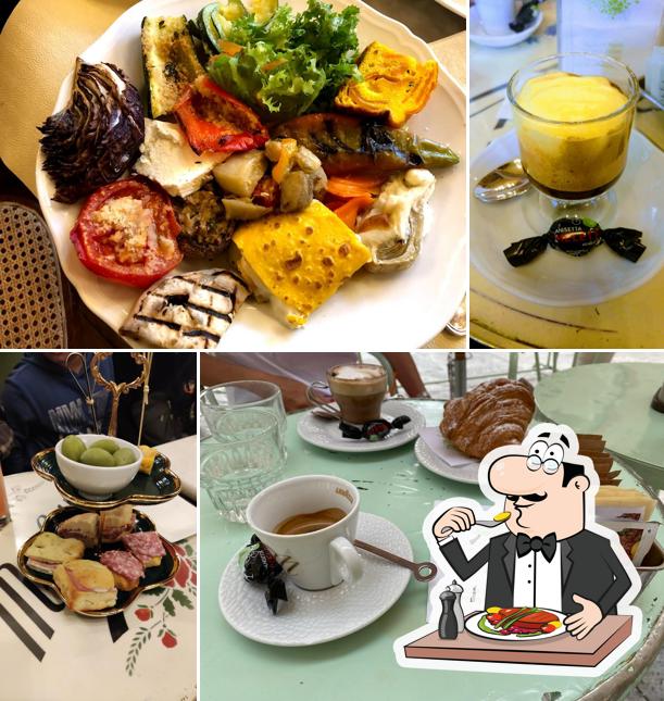 Cibo al Caffè Meletti