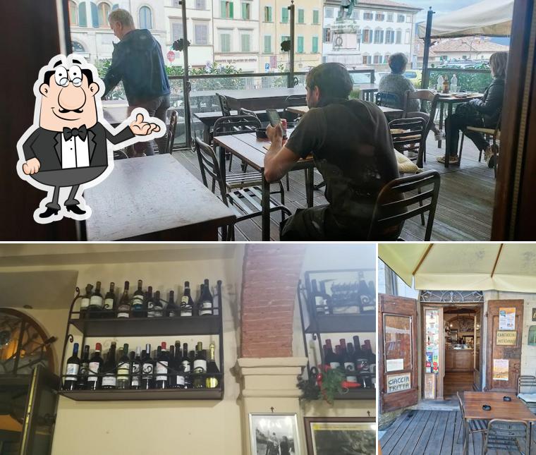 Dai un'occhiata agli interni di Osteria Pizzeria Al Cantuccio