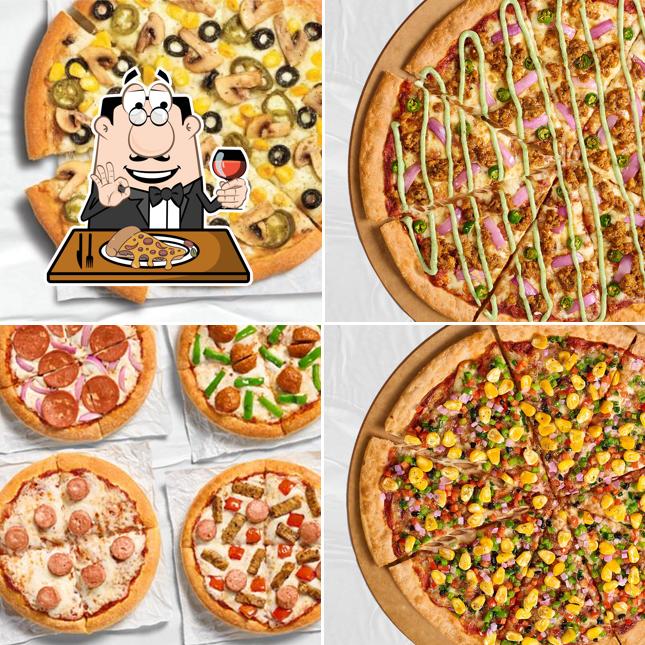 Try out different variants of pizza