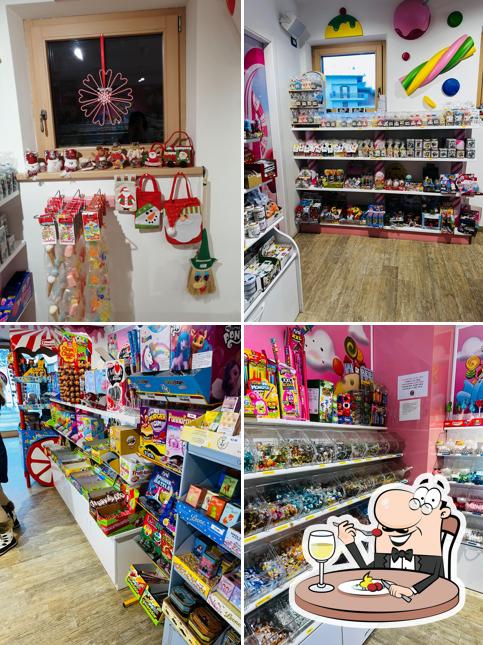 Cibo al Caramelleria Coco Crazy Livigno