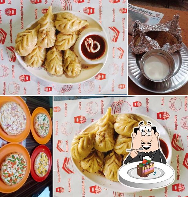 Chocolate cake at Food volcano and bakers