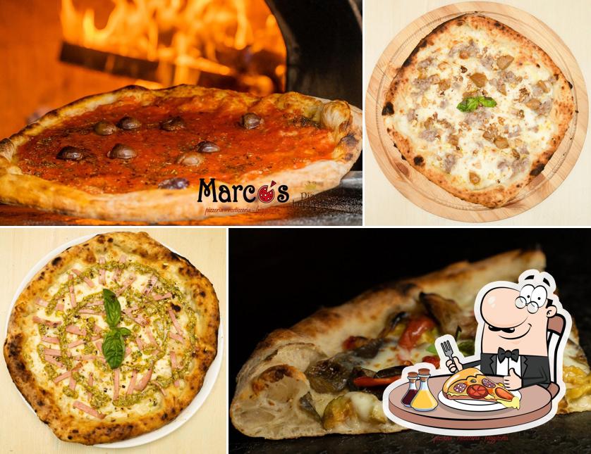 Ordina tra le molte varianti di pizza