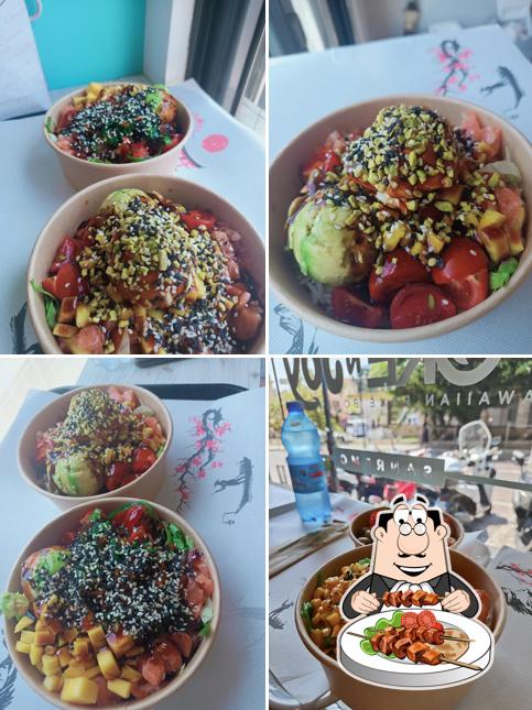 Cibo al Poke'n'Joy Sanremo