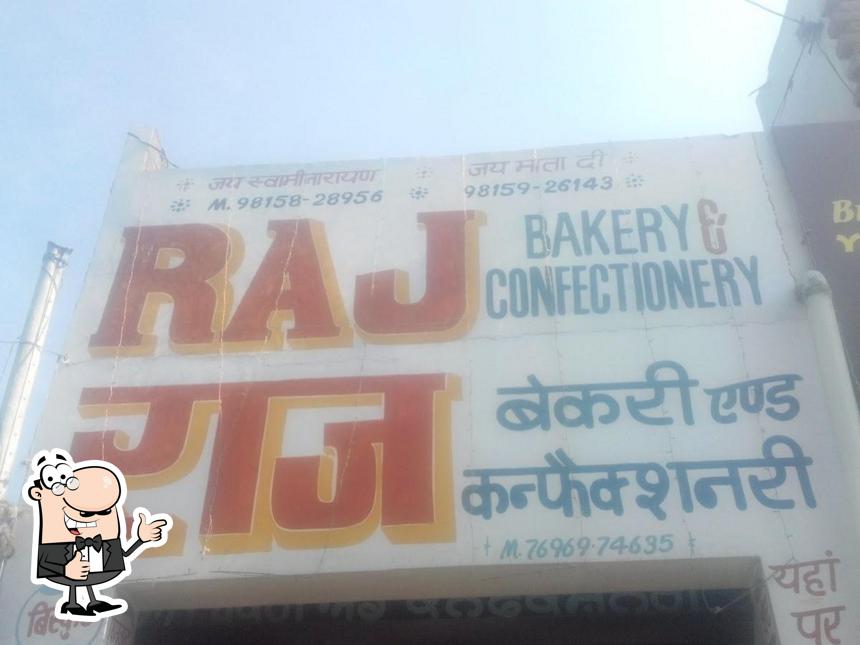See the pic of Raj Bakery & Confectionery