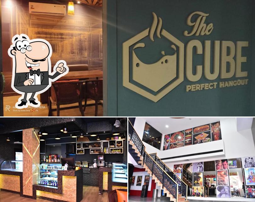 The interior of THE CUBE CAFE (JHANKAAR MULTIPLEX)