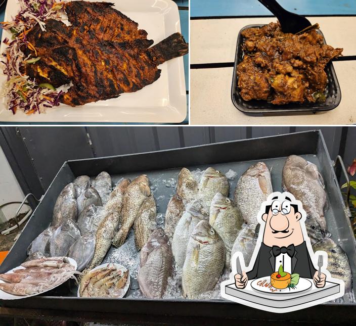 Meals at Thira seafood cafe