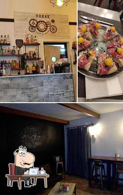 Siediti a un tavolo di Break Food And Drink