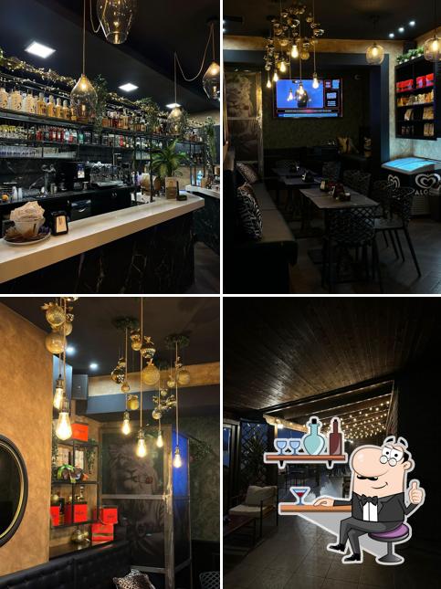 Dai un'occhiata agli interni di Delirium Wine Bar