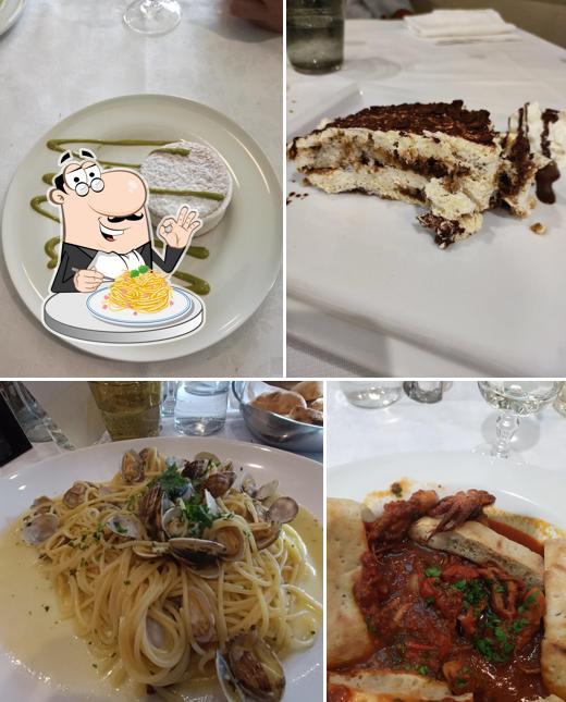 Spaghetti alla carbonara al La Pratina