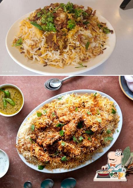 Fried rice at Sultans Feast