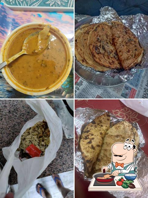 Chicken curry at Saurav Punjabi Dhaba