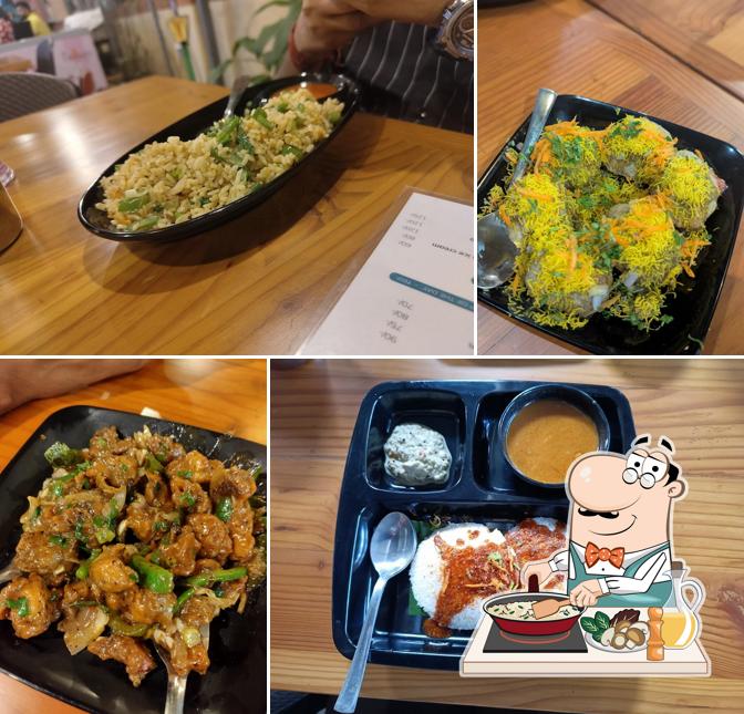 Fried rice at Cafe Gandhi Square