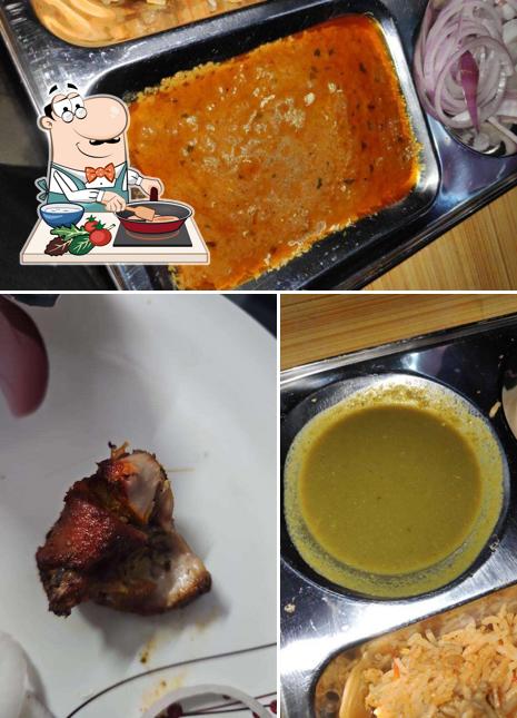 Chicken curry at Chaska restaurant