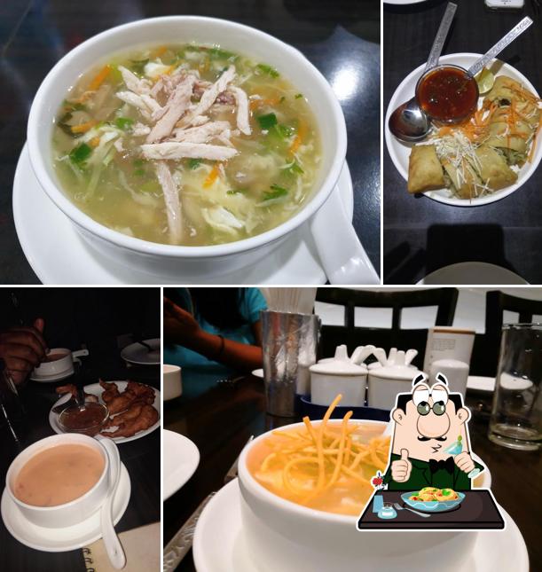 Egg drop soup at Chung Fa