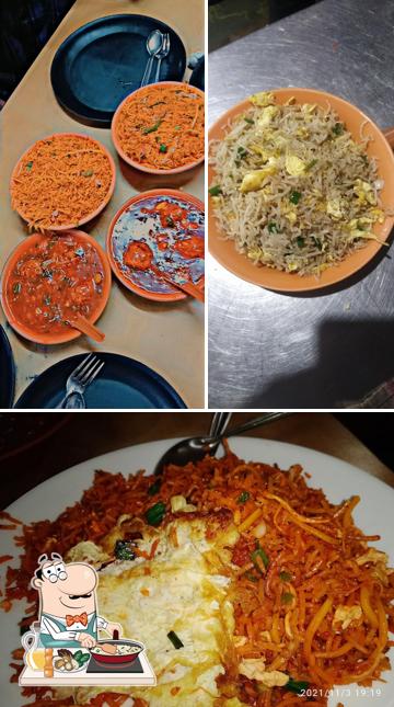 Fried rice at Hotel Shangeeni