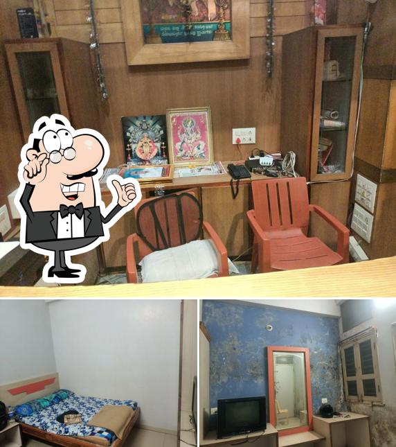 The interior of Huligemma Hotel