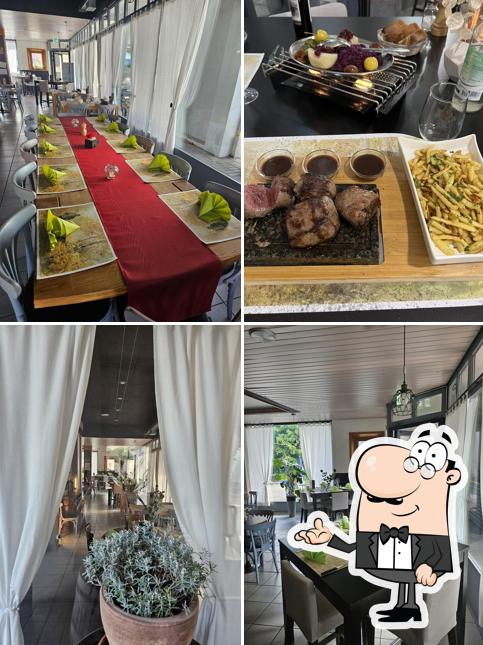 Gli interni di Restaurant Les nouvelles Arcades