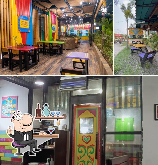 The interior of The Biryani Canteen