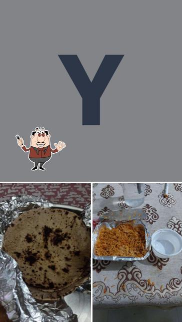 Food at YumYum Grills