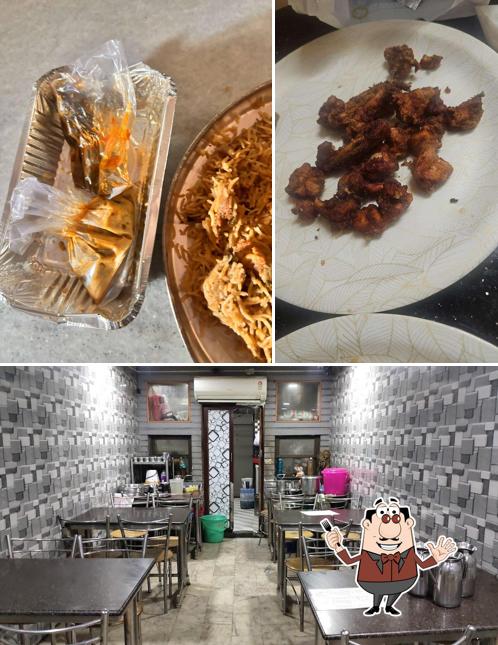 Check out the image displaying food and interior at Salma Biryani