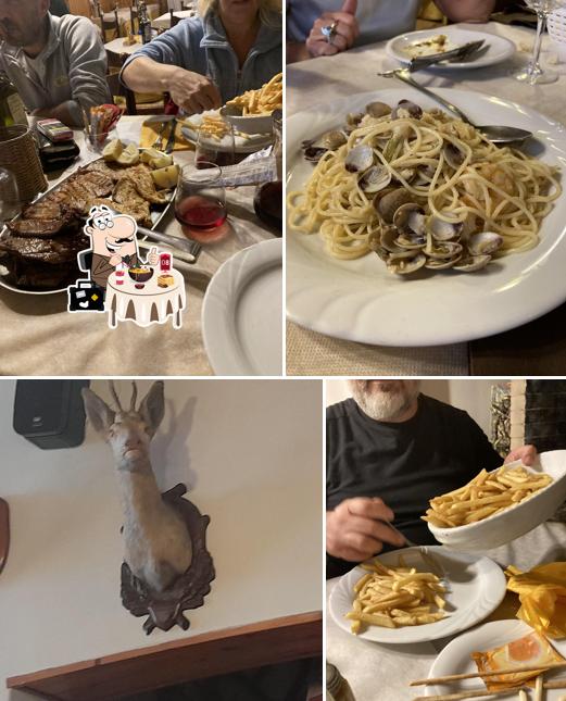 Cibo al Trattoria Al Fogher